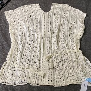 Crochet V-neck Cover-Up 🌊👙